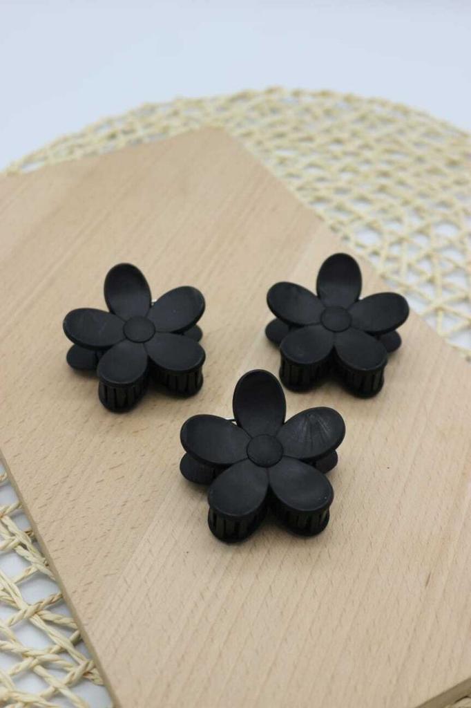 Kadın Toka Papatya Mandal Toka 3 Adet