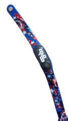 DZC KUZENLER AVM DİJİTAL LED EKRAN SU GEÇİRMEZ FİGÜRLÜ KAPTAN AMERİKA ÇOCUK KOL SAAT SLİKON