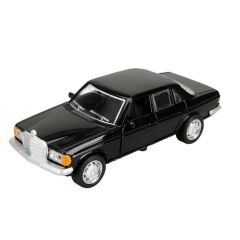 DZC KUZENLER AVM METAL ÇEK BIRAK MERCEDES ARABA 13,5CM DEMİR OYUNCAK ARAÇ HEDİYELİK TAKSİ KLASİK SİYAH