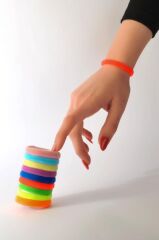 Lastik Saç Toka Bileklik Boy Ultra Esnek 15 Adet