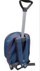 DZC KUZENLER ÇANTA DİNAZOR Tekerlekli Çocuk Sırt Çantası KABARTMALI DİNO ÇEKÇEKLİ OKUL KREŞ