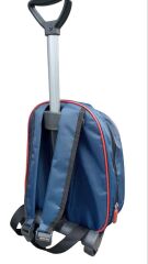 DZC KUZENLER ÇANTA DİNAZOR Tekerlekli Çocuk Sırt Çantası KABARTMALI DİNO ÇEKÇEKLİ OKUL KREŞ