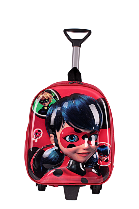 DZC KUZENLER AVM PİJAMASKELİLER KEDİ ÇOCUK ÇEKÇEKLİ KREŞ ANAOKUL SIRT ÇANTA VALİZ