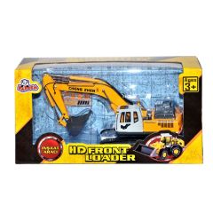 OYUNCAK Metal  Kazıcı ve Kepçe İnşaat Aracı HD FRONT LOADER CHENG ZHEN