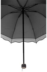 Siyah Dantelli Kadın Şemsiye M21mar376r002