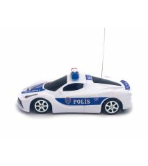 Duman Oyuncak  2 Fonksiyonlu Uzaktan Kumandalı Polis Arabası Pars Polis 17 CM 1/24 ölçek