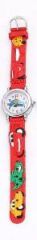 DZC KUZENLER AVM Cars-arabalar Figürlü, 3d Kabartmalı, Silikon Kayışlı Çocuk Kol Saati