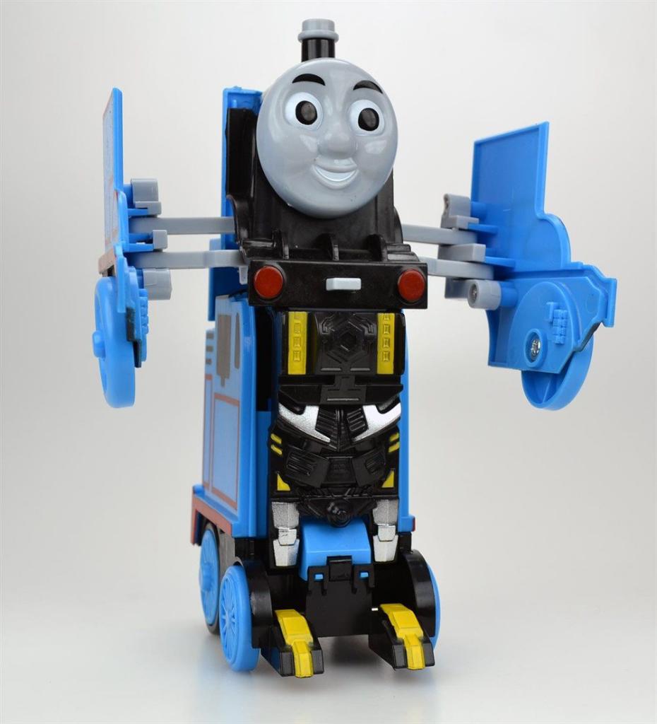 Thomas Ve Arkadaşları Çek Bırak Robota Dönüşen Tomas Tren 15 Cm