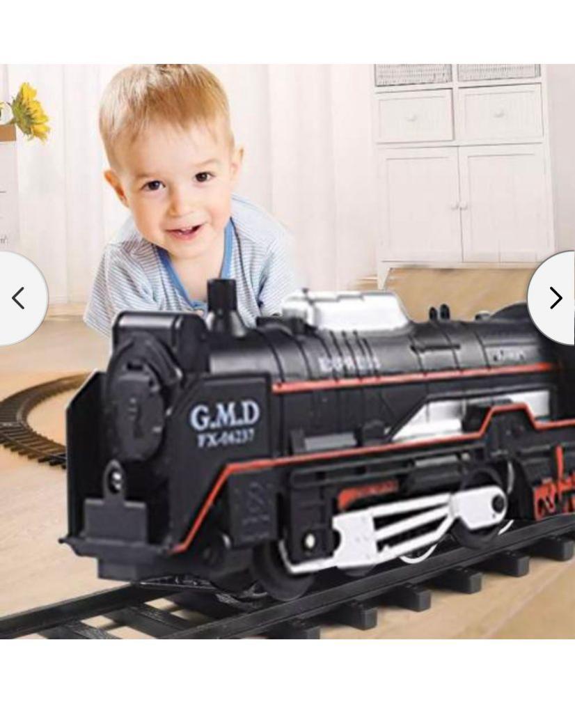 PİLLİ IŞIKLI  RAYLI TREN SETİ EKSPRES 13 PARÇA