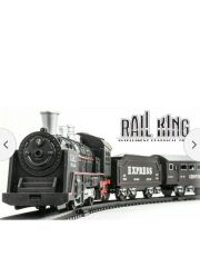 PİLLİ IŞIKLI  RAYLI TREN SETİ EKSPRES 13 PARÇA