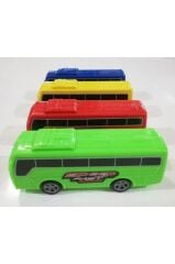 Oyuncak  4 Lü Renkli Otobüs Seti çocuk oyuncağı