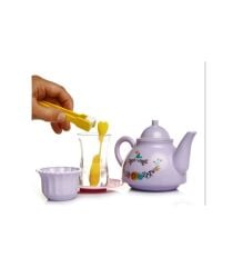 22 parça ince Belli Bardak Çay Seti TEPSİLİ Oyuncak MUTFAK EVCİLİK