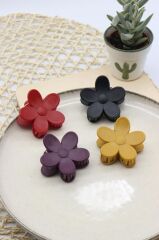 Kadın Toka Papatya Mandal Toka 4 Adet