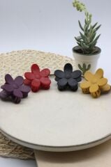 Kadın Toka Papatya Mandal Toka 4 Adet