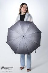 Lüx Kırılmaz Özellikli Bayan Taşıma Yağmur Damla Desenli