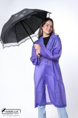 Siyah Kar Tanesi Taş Işlemeli Kadın Şemsiye M21mar382snr001