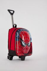 Spider Man Erkek Tekerlekli/çekçekli Okul Çantası /anaokulu Çantası