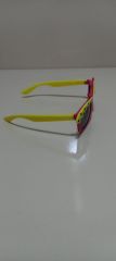 UĞUR BÖCEĞİ KEDİ KIZ ÇOCUK GÜNEŞ GÖZLÜĞÜ ÇERÇEVE GENİŞLİĞİ 12 CM SARI