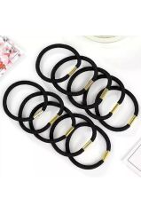 Lastik Toka 10 Adet Zımbalı Saç Lastiği