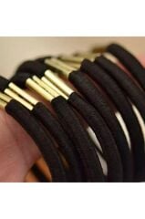 Lastik Toka 10 Adet Zımbalı Saç Lastiği