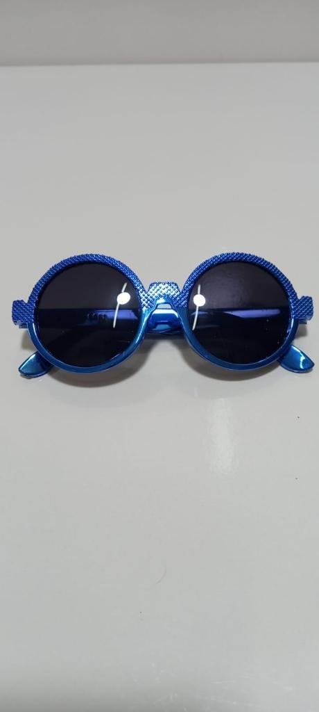 LİLA KIZ ÇOCUK GÜNEŞ GÖZLÜĞÜ ÇERÇEVE GENİŞLİĞİ 12 CM MAVİ