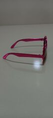 LİLA KIZ ÇOCUK GÜNEŞ GÖZLÜĞÜ ÇERÇEVE GENİŞLİĞİ 12 CM FUŞYA PEMBE
