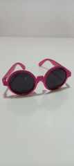 LİLA KIZ ÇOCUK GÜNEŞ GÖZLÜĞÜ ÇERÇEVE GENİŞLİĞİ 12 CM FUŞYA PEMBE