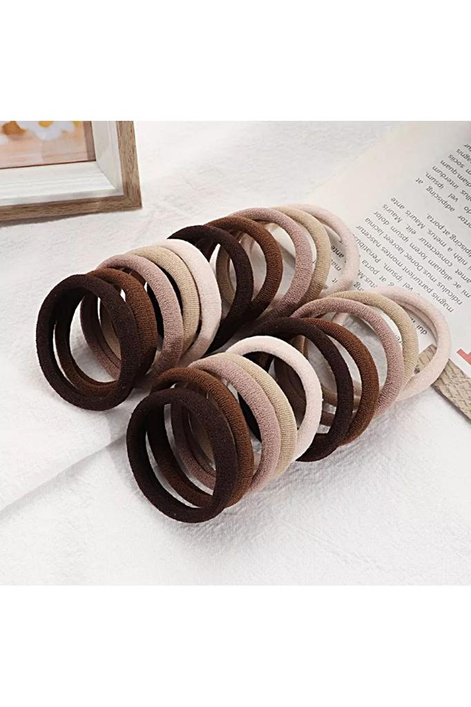 Lastik Toka Esnek 25 Adet Fosforlu 5 Renk