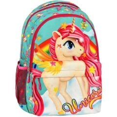 DZC KUZENLER AVM UNICORN İLK OKUL ÇOCUK SIRT ÇANTASI 3LÜ TAKIM SET DAYANIKLI SU GEÇİRMEZ