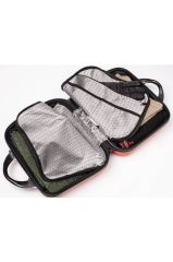 DZC KUZENLER AVM ORTA BOY VE MAKYAJ G&D Polo Suitcase ABS Lüx Valiz Seyahat Seti  2 Lİ BORDO