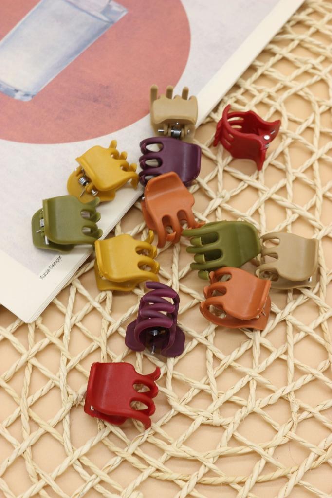 Mandal Toka 12 Adet Orta Boy Kahve Mandal Toka