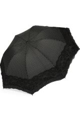 Marlux dantelli rüzgara dayanıklı fiber gövde kadın şemsiye