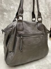 ÇÇS YIKAMA DERİ OMUZ ÇANTASI