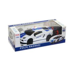 DZC KUZENLER AVM TOYSAN UZAKTAN KUMANDALI POLİS ARABASI FULL FONKSİYON ŞARJLI 25 CM 1:16 ÖLÇEK LAMBORGHİNİ BÜYÜK OYUNCAK
