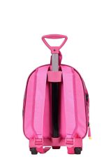 Anaokulu KREŞ Çocuk Valiz Sırt Çantası Çekçekli tekerlekli lol bebek Kız