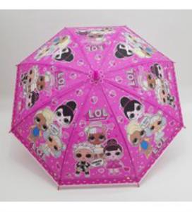 DZC KUZENLER AVM PEMBE LOL BEBEK KARAKTERLİ DÜDÜKLÜ ÇOCUK ŞEMSİYE