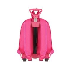 DZC KUZENLER AVM Anaokulu KREŞ Çocuk Valiz Sırt Çantası Çekçekli Happy Lol Bebek Şeker Kız Sert Ön Yüzey 5d Pembe