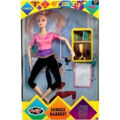 DZC KUZENLER AVM KIZ ÇOCUK EKLEM SONSUZ HAREKET BARBİ MODEL BEBEK OYUNCAK