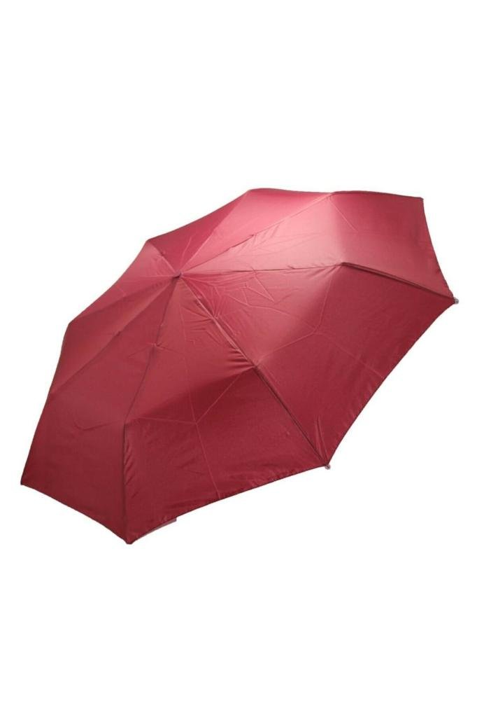 DZC KUZENLER AVM Lacivert Tam Otomatik Dayanıklı Kaliteli Katlanabilir Unisex Şemsiye BORDO