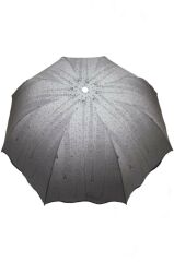 DZC KUZENLER AVM Marlux Yeşil Yagmur Desenli Manuel Kadın Şemsiye