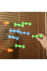 Vakum Molekül 25 Parça Yapı Taşları Fidget Duyusal Eğitici Oyuncak Squigz Lego