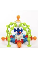 Vakum Molekül 25 Parça Yapı Taşları Fidget Duyusal Eğitici Oyuncak Squigz Lego