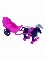 DZC KUZENLER AVM FAYTONLU BEBEK SETİ AT ARABALI BEBEKLİ OYUNCAK