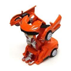 Vardem Çek-Bırak  Robota Dönüşen Araba Turuncu TURUNCU