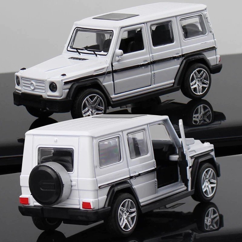 DZC KUZENLER AVM METAL MERCEDES AMG JİP ARAÇ OYUNCAK METAL ARABA HEDİYELİK BEYAZ