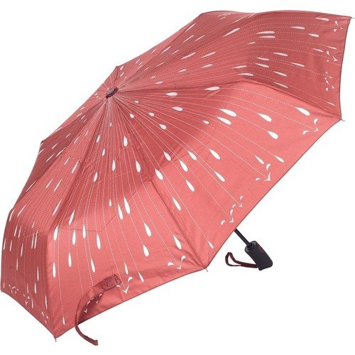 Marlux Dzc Kuzenler Avm Yağmur Damla Desen Full Otomatik Şemsiye Çanta Boy