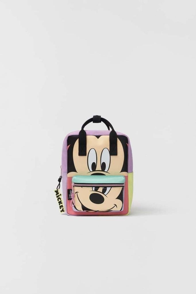 Yeni Sezon Mickey Mouse Baskılı Okul Çantası