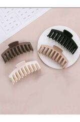 Mandal Toka 4 Adet Kahverengi Büyük Boy Mandal Toka