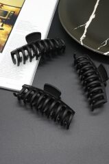 Mandal Toka Büyük Boy Kadın 3 Adet SİYAH