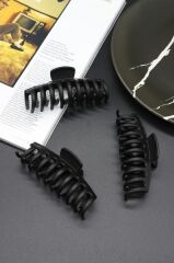 Mandal Toka Büyük Boy Kadın 3 Adet SİYAH